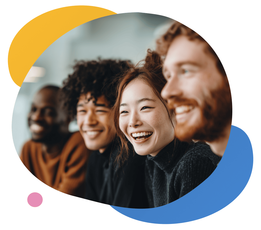 People enjoying community