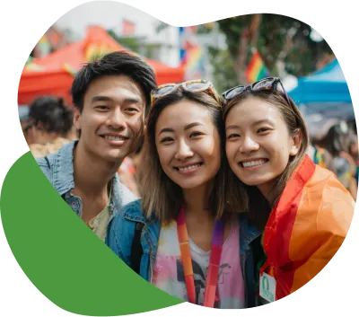 People from diverse backgrounds